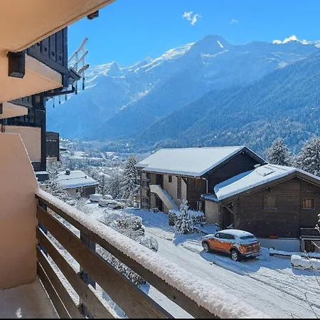 Cosy With Balcony Mont Blanc View Parking דירה *