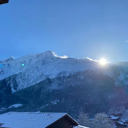 דירה Cosy With Balcony Mont Blanc View Parking אוש