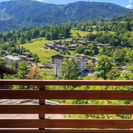 Cosy Avec Balcon Vue Mont Blanc Parking * Les Houches